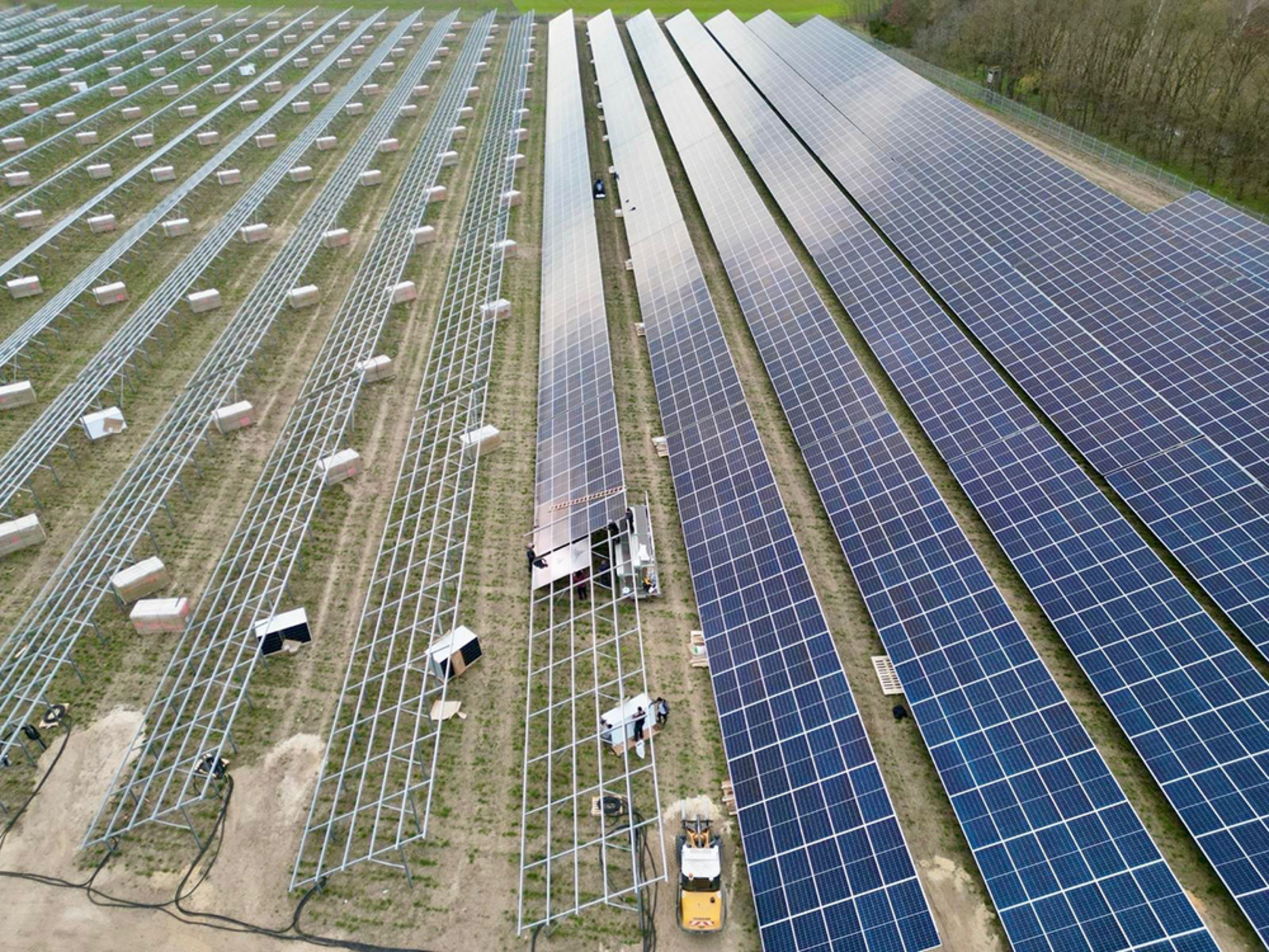Photovoltaik / Solarpark bei MN Solartechnik GmbH in Dornburg-Camburg